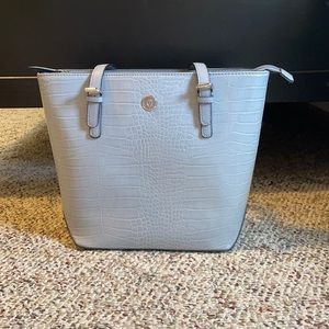 anne klein shoulder bag  / blue